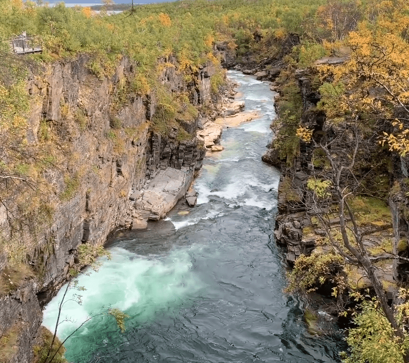 Nu är det höst på Abisko nationalpark